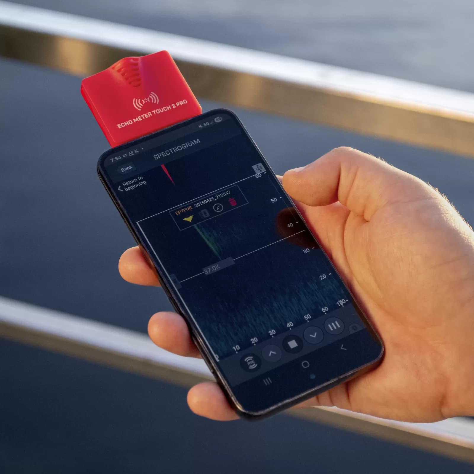 Arriendo y alquiler de Echo Meter Touch 2 Pro (Wildlife Acoustics) - Equipos para estudios de fauna en Chile | FAMBA